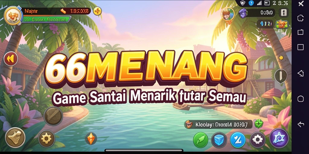 Tampilan menarik dari gameplay 66MENANG yang seru dan interaktif.