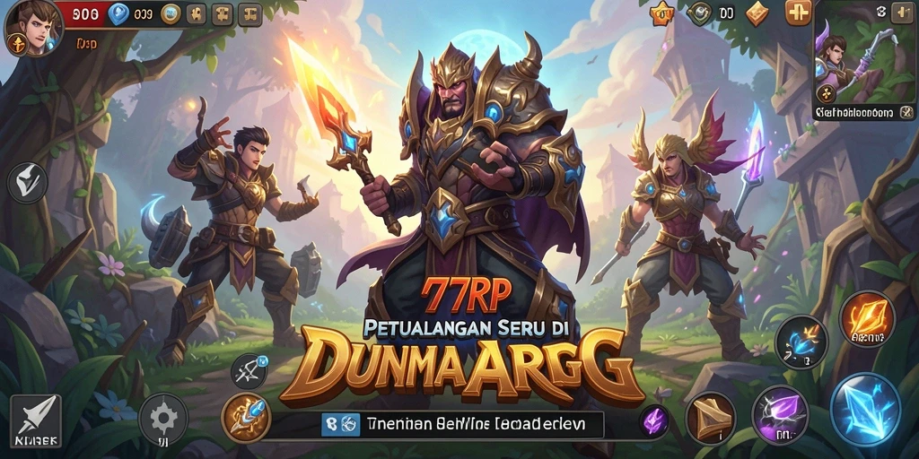 Tampilan layar gameplay 77RP yang mendebarkan dengan grafis menakjubkan.