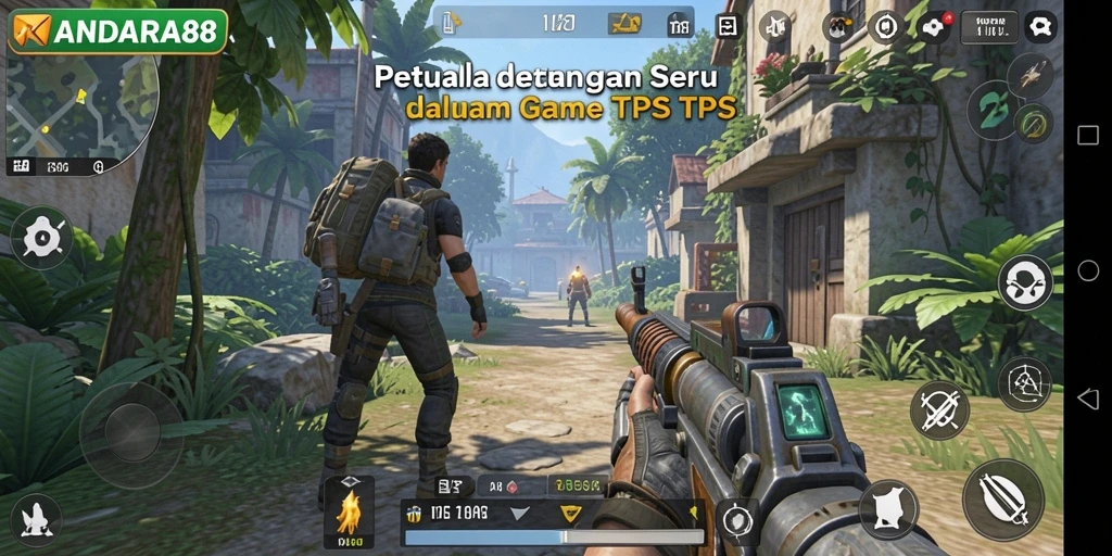 Tampilan gameplay seru ANDARA88 dengan aksi menegangkan.