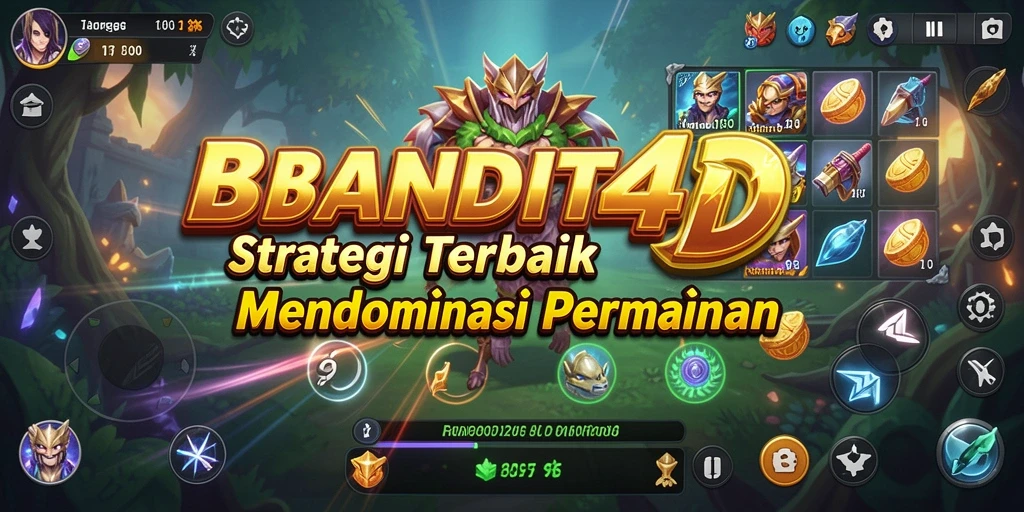 Tampilan gameplay yang seru dan menantang di BANDIT4D.