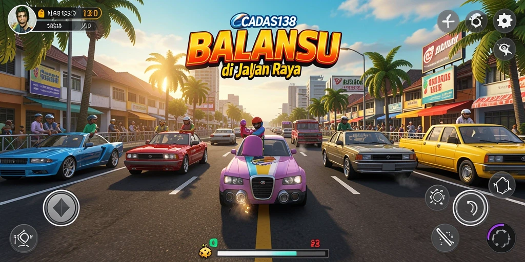 Gameplay seru balapan di <strong>CADAS138</strong> dengan kendaraan yang bertenaga.