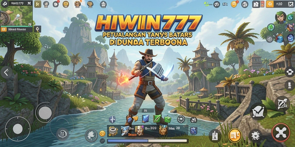 Tampilan gameplay HIWIN777 yang memukau di dunia terbuka.
