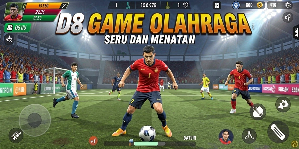 Tampilan gameplay ID678 yang seru dan penuh aksi olahraga.