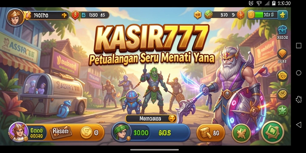 Gameplay seru KASIR777 dengan grafis menawan dan tantangan menarik.