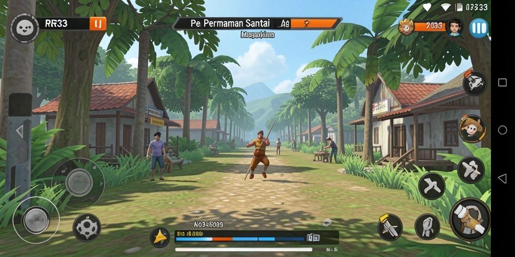 Gameplay seru dan menantang dalam RR33.