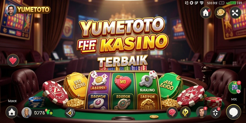 Tampilan gameplay menarik dari YUMETOTO yang penuh warna.